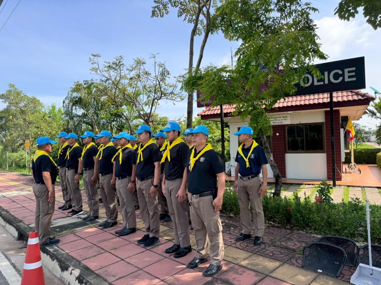 กิจกรรมจิตอาสา ทำความสะอาด พัฒนาปรับภูมิทัศน์ บริเวณ ตู้ยามพระตำหนักธัญบุรี