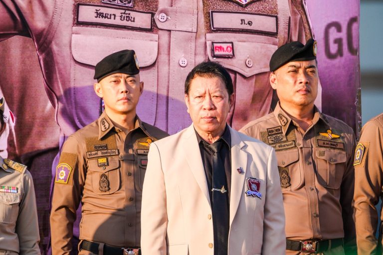 พิธีปล่อยแถวระดมกวาดล้างอาชญากรรม และอำนวยความสะดวกการจราจรในช่วงเทศกาลคริสต์มาส และเทศกาลปีใหม่ ๒๕๖๙