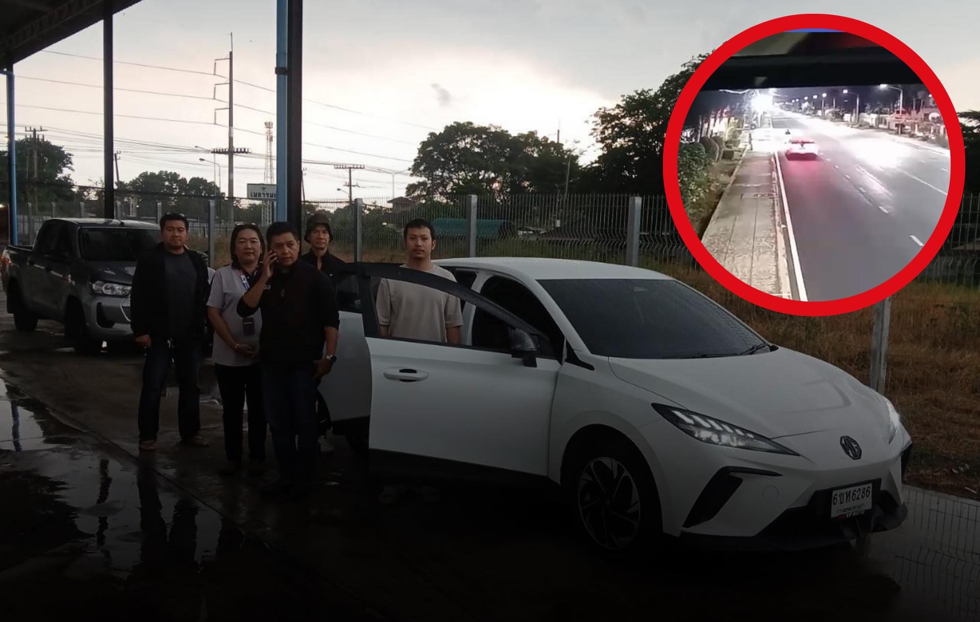 หนีไม่รอด! ตำรวจธัญบุรีไล่ล่ารวบหนุ่มซิ่งชนแล้วหนีจนมุม รับสารภาพสิ้น