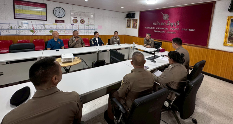 อบรมกำชับการปฏิบัติงานของ เจ้าหน้าที่ตำรวจจราจร
